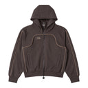 'Concrete' French Terry Track Jacket