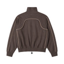 'Concrete' French Terry Track Jacket