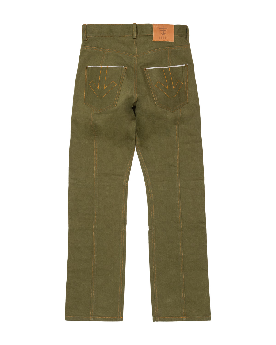 Olive Multipocket Jeans